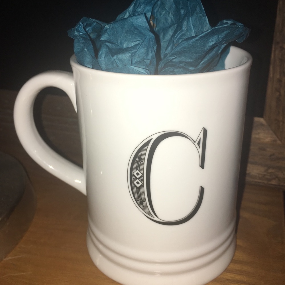 Monogram mug - letter C